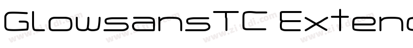 GlowsansTC Extended字体转换